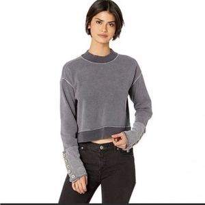 SOLD ON EB@Y Free people look ahead sweatshirt XS